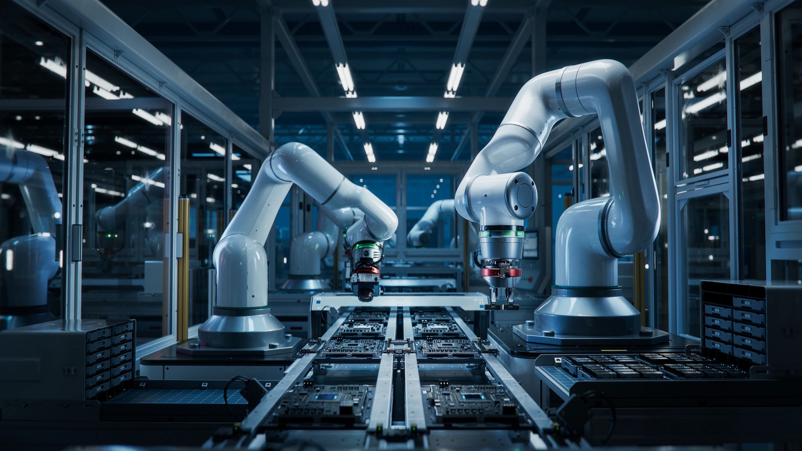 industrial robotics automation factory