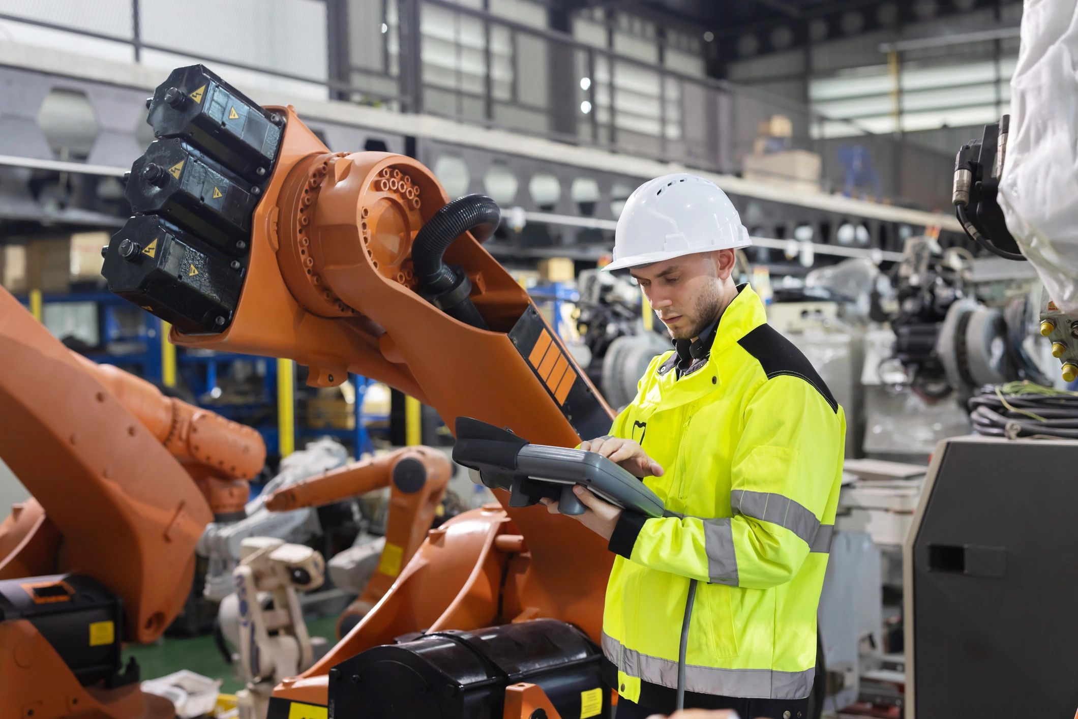 industrial robotics automation factory