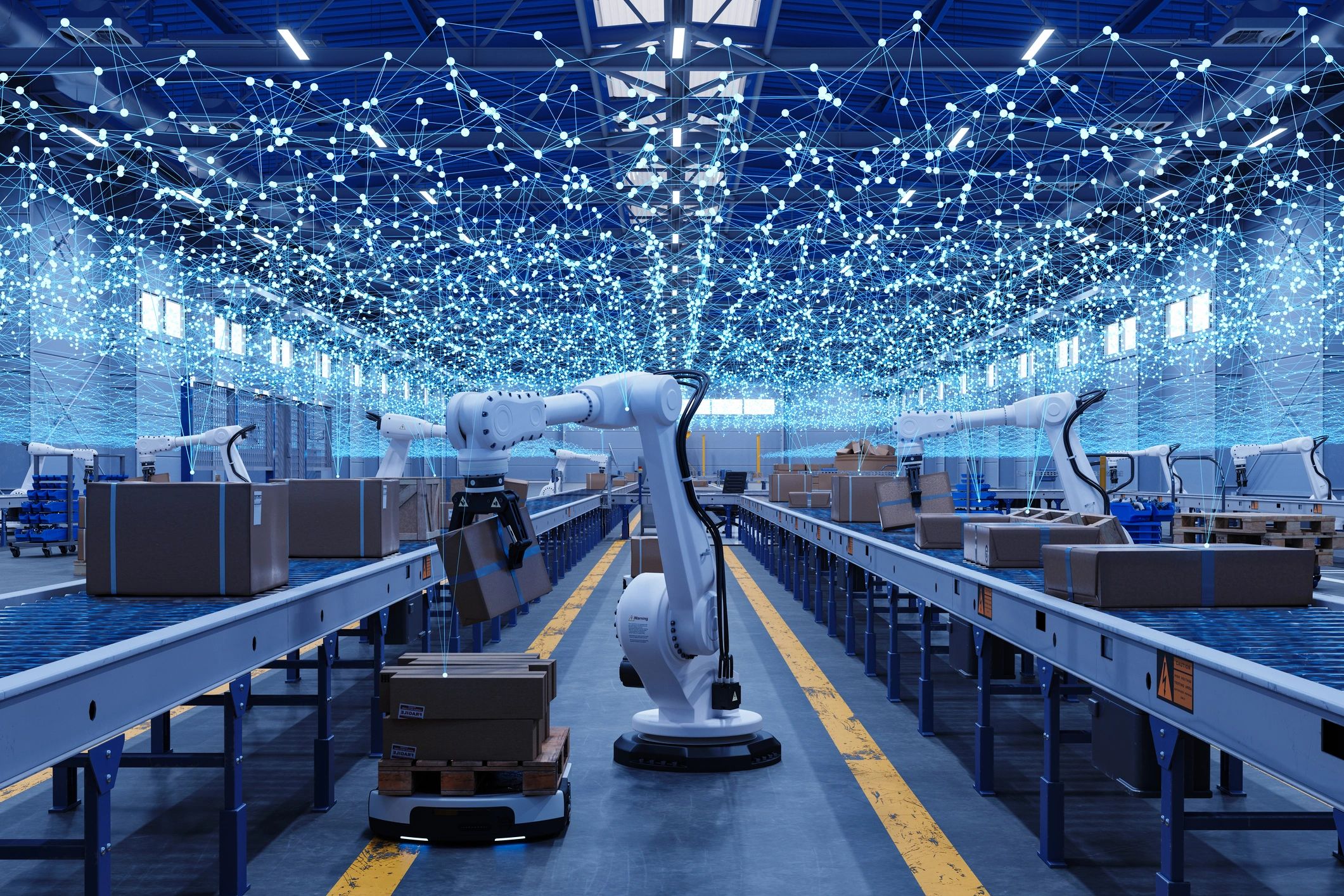 industrial robotics automation factory