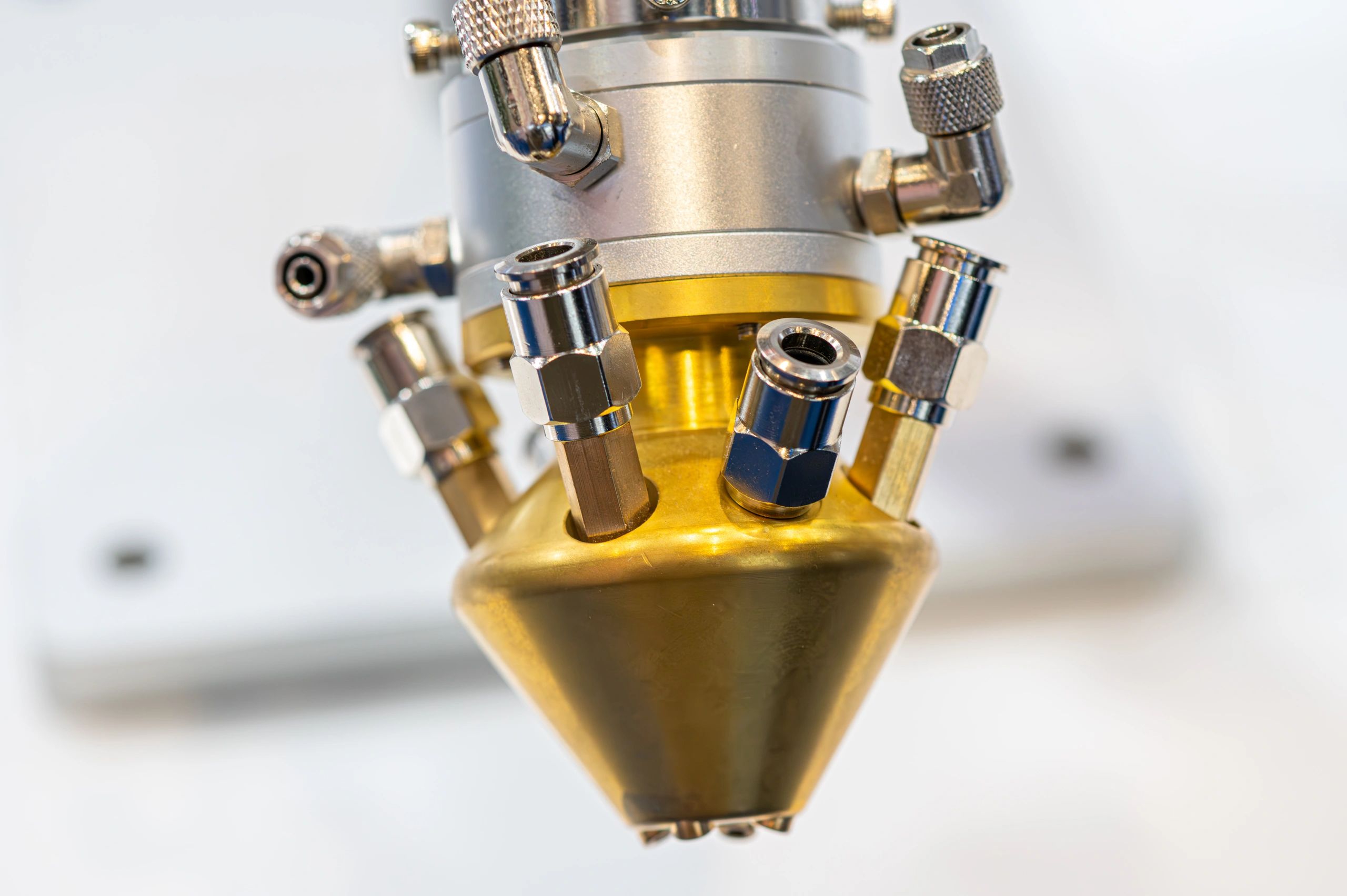 Precision robot gripper and peripheral device