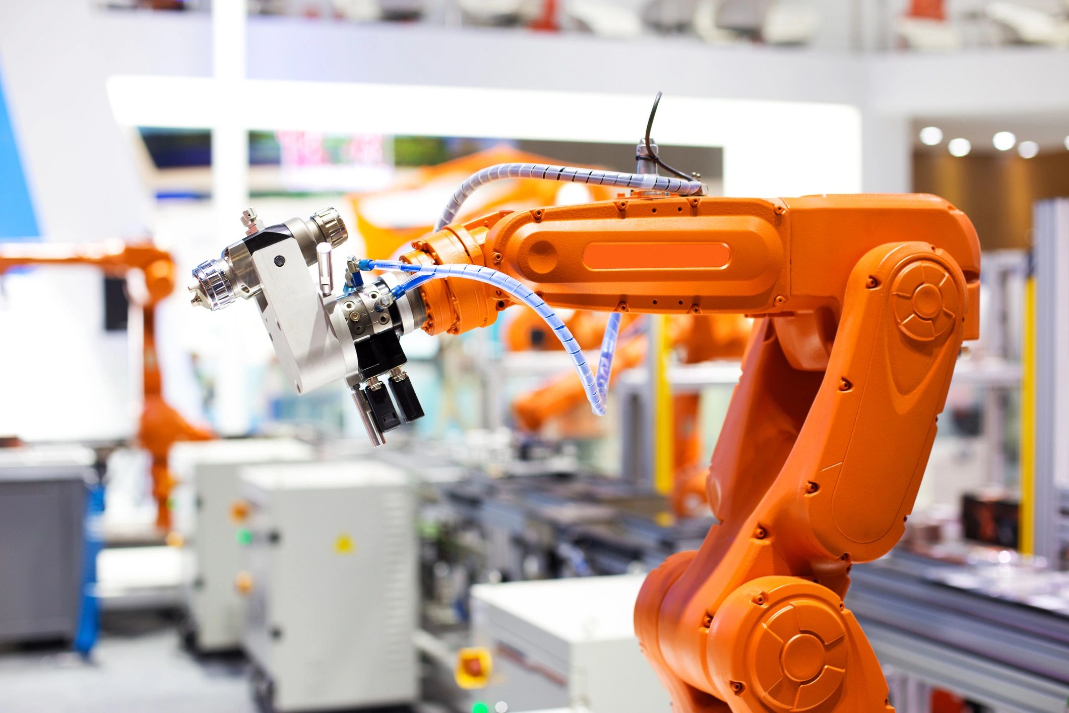 robotic automation in factory